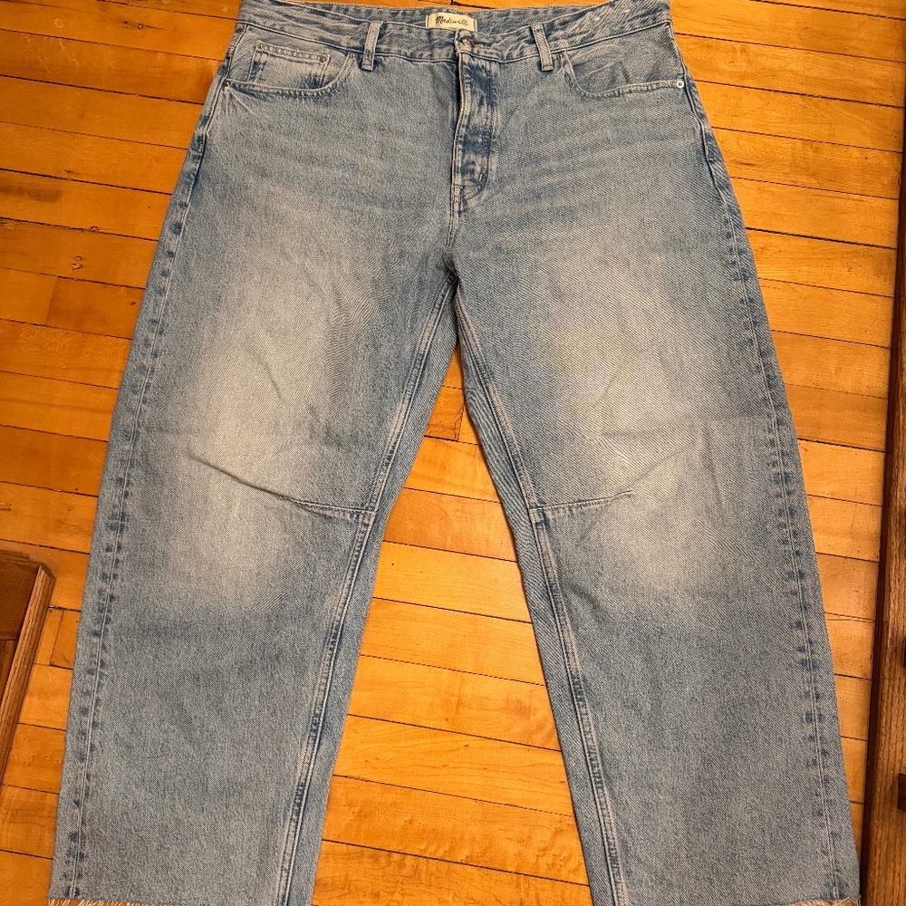 Madewell- The Darted Barrel Jeans
